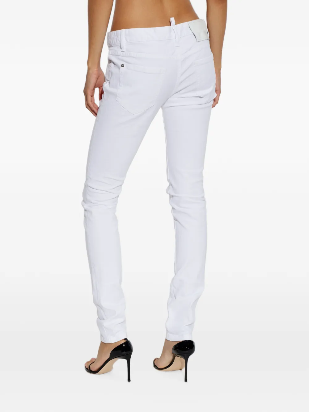 DSQUARED2 super skinny jeans Wit