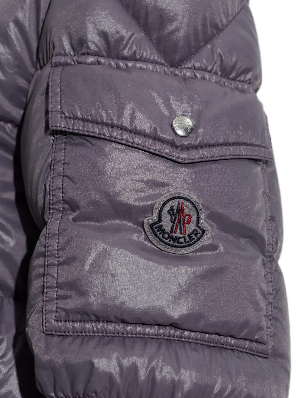 Moncler Aveto gewatteerd donsjack Paars