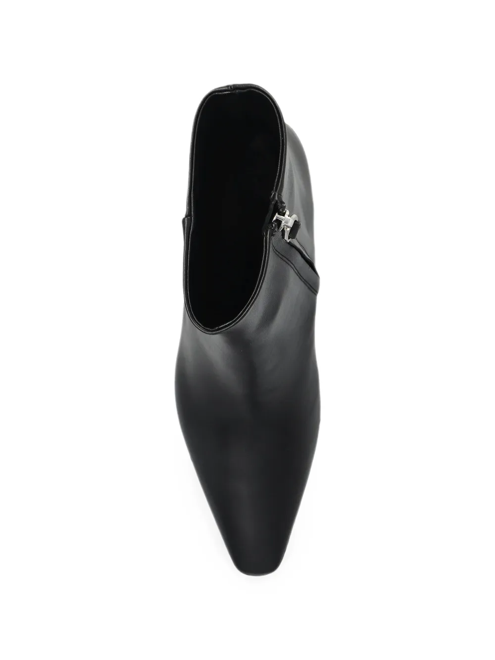 Aeyde Maris pointed-toe ankle boots Zwart