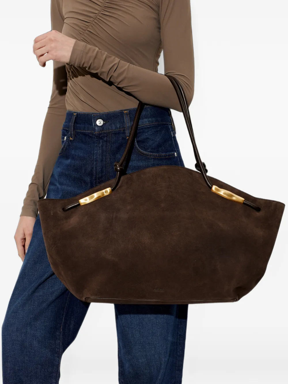Cult Gaia Solay XL shopper Bruin