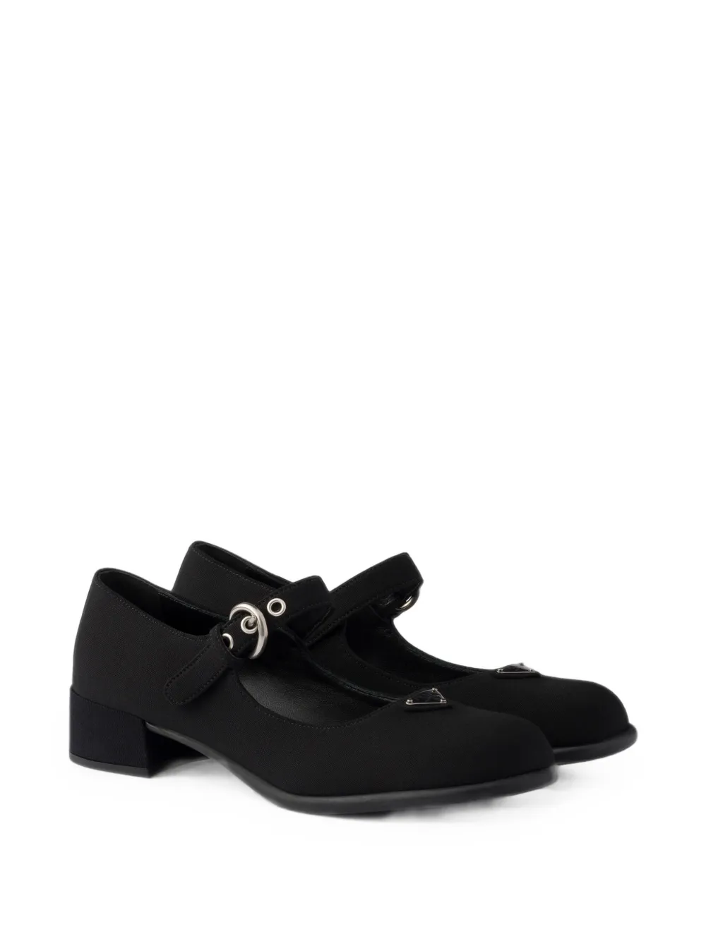 Prada fabric ballerinas Zwart