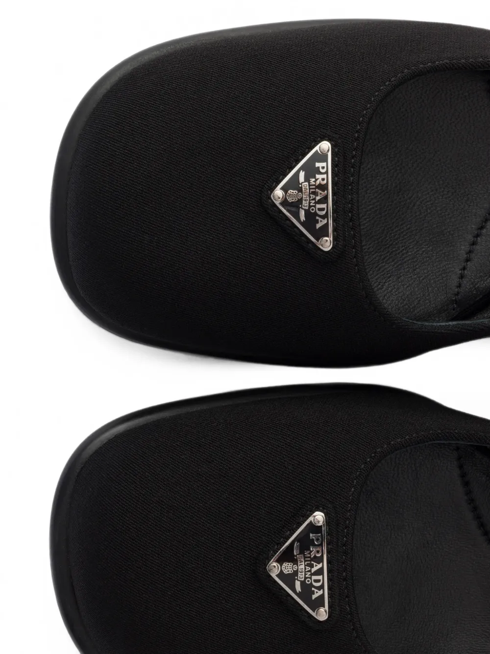 Prada fabric ballerinas Zwart