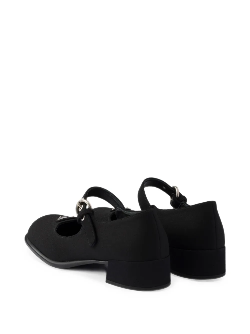 Prada fabric ballerinas Zwart