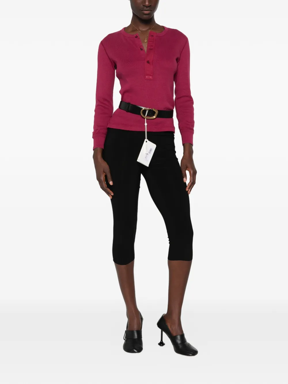 Chloé Blouse met knopen Roze