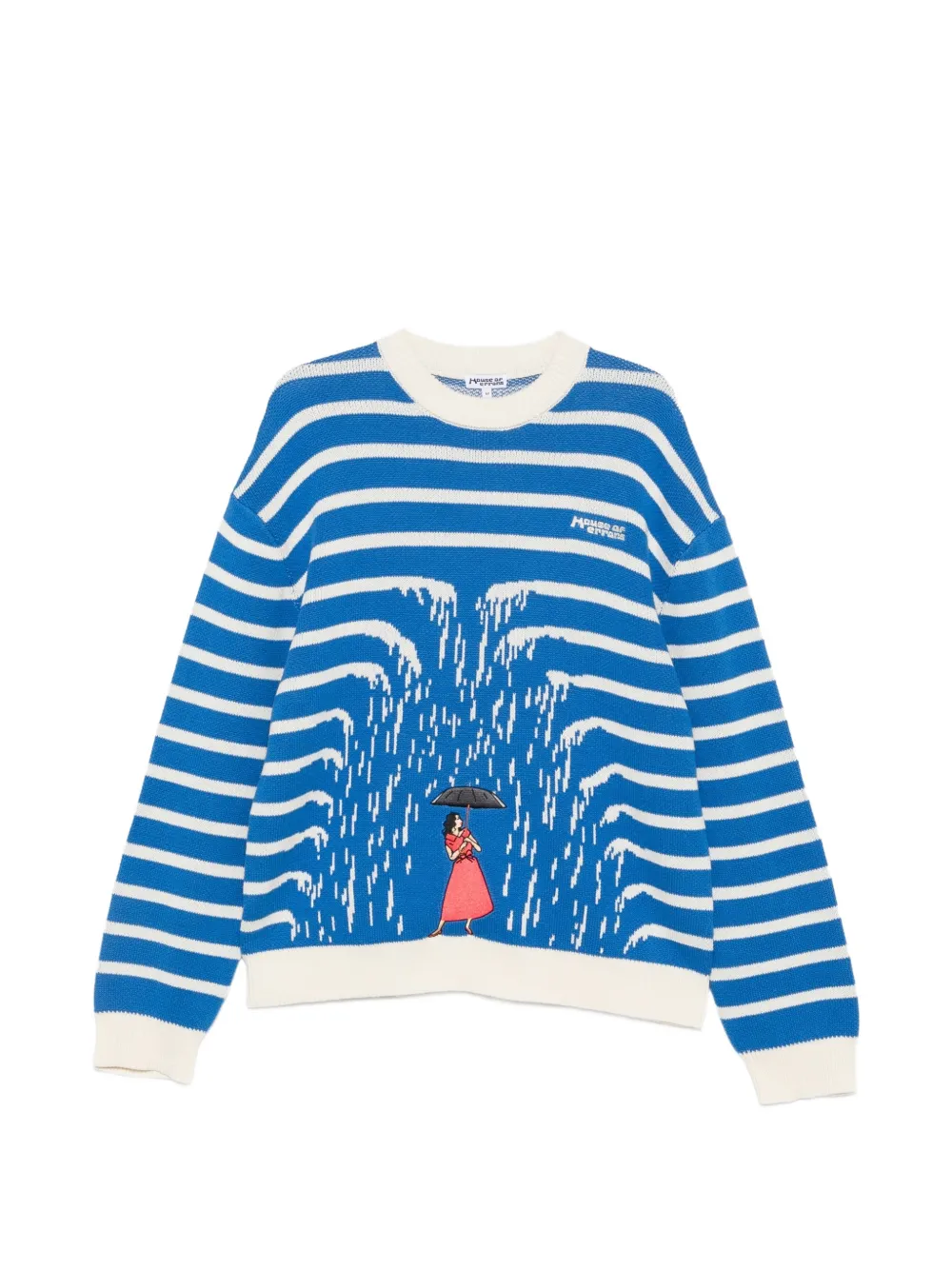 House of errors striped-pattern sweater