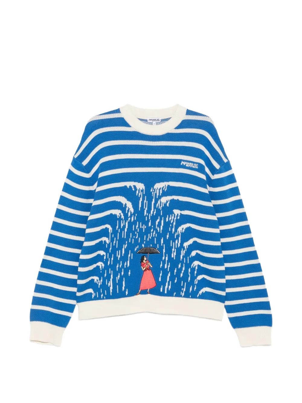 House of errors striped-pattern sweater