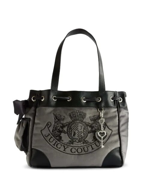 Juicy Couture Daydreamer logo-embroidered shoulder bag