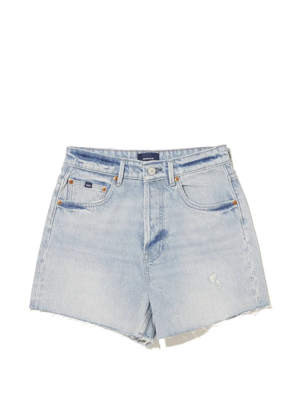 Denham Rini frayed denim shorts