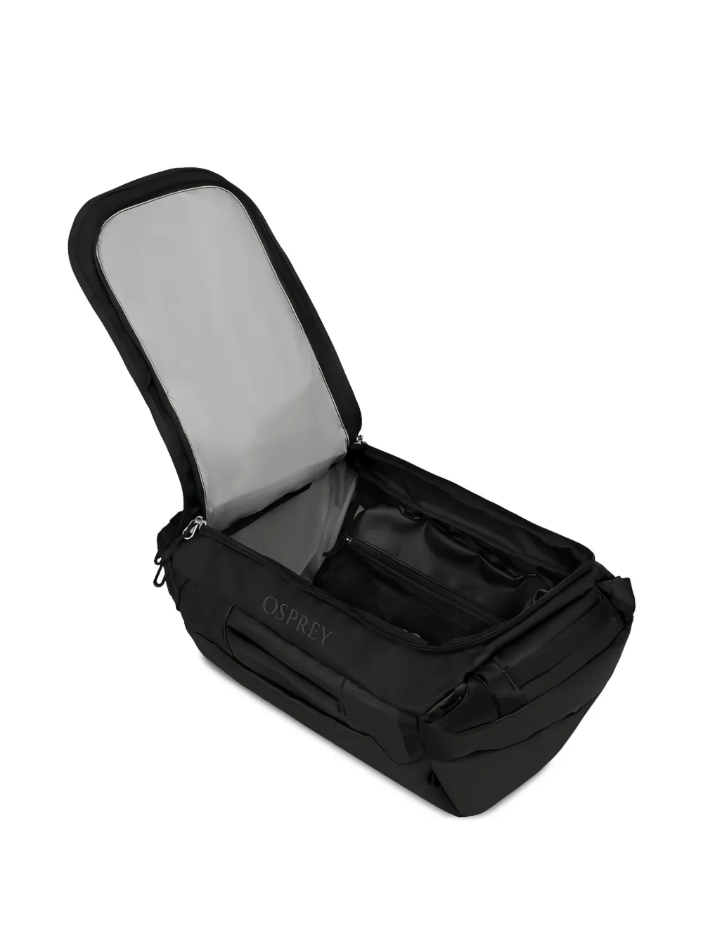 Osprey 40 Transporter rugzak Zwart