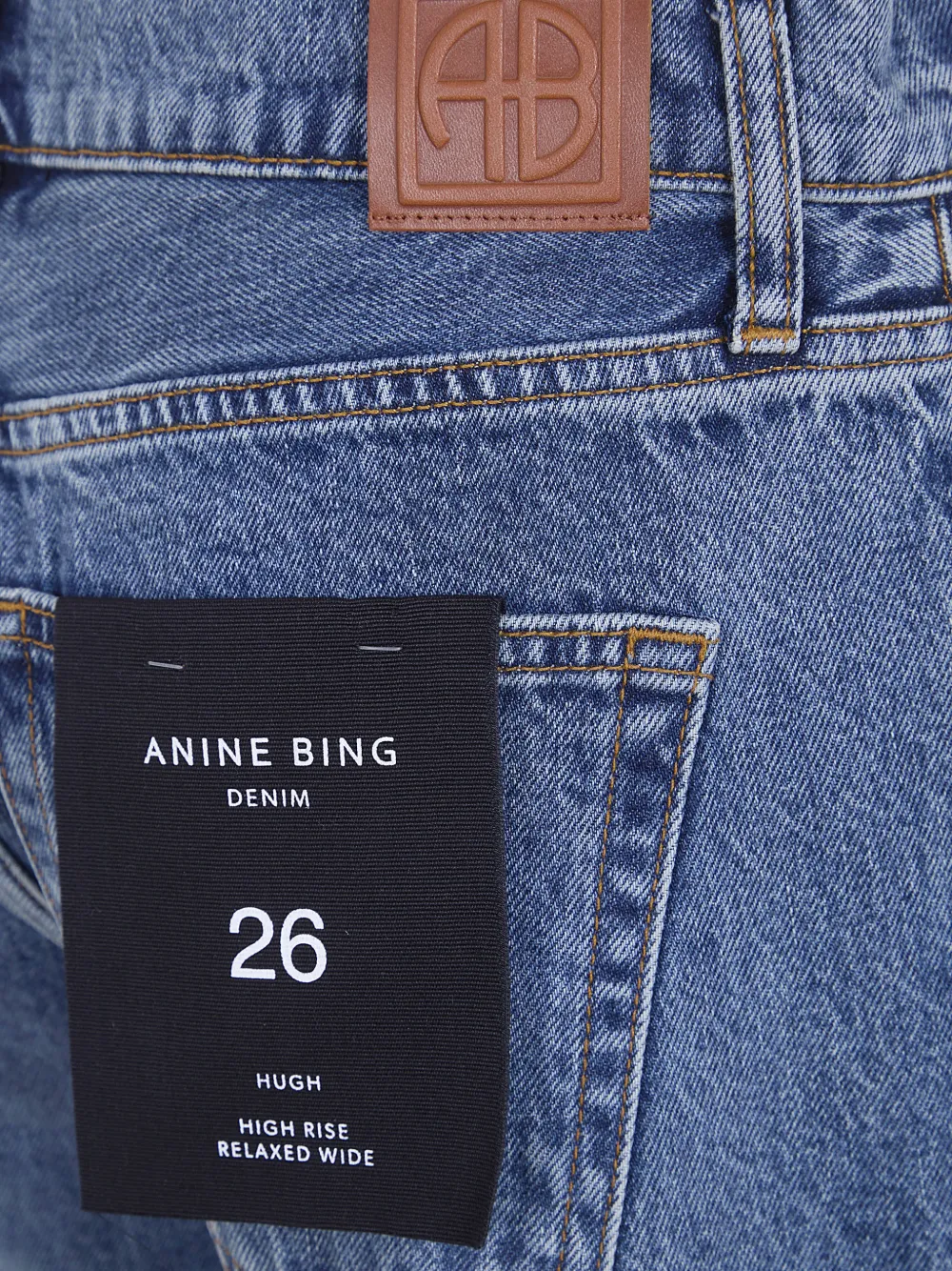 ANINE BING Hugh jeans Blauw