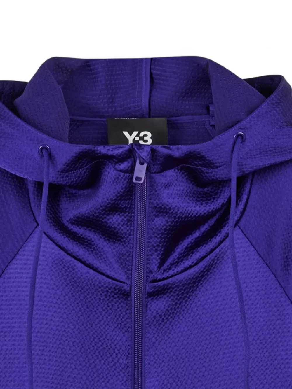 Y-3 Jack met raglan mouwen en capuchon Paars