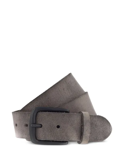BGM LABEL buckle-fastening leather belt