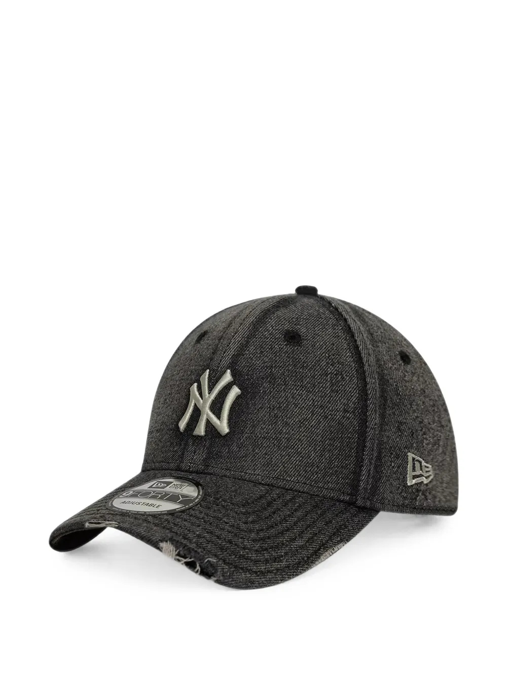 NEW ERA CAP 9Forty acid-wash baseball cap Zwart