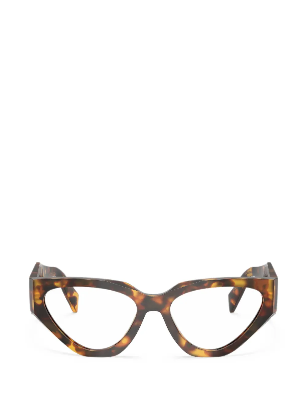 Prada Eyewear geometric-frame glasses Bruin