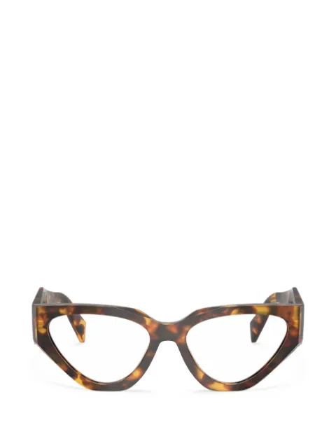 Prada Eyewear geometric-frame glasses