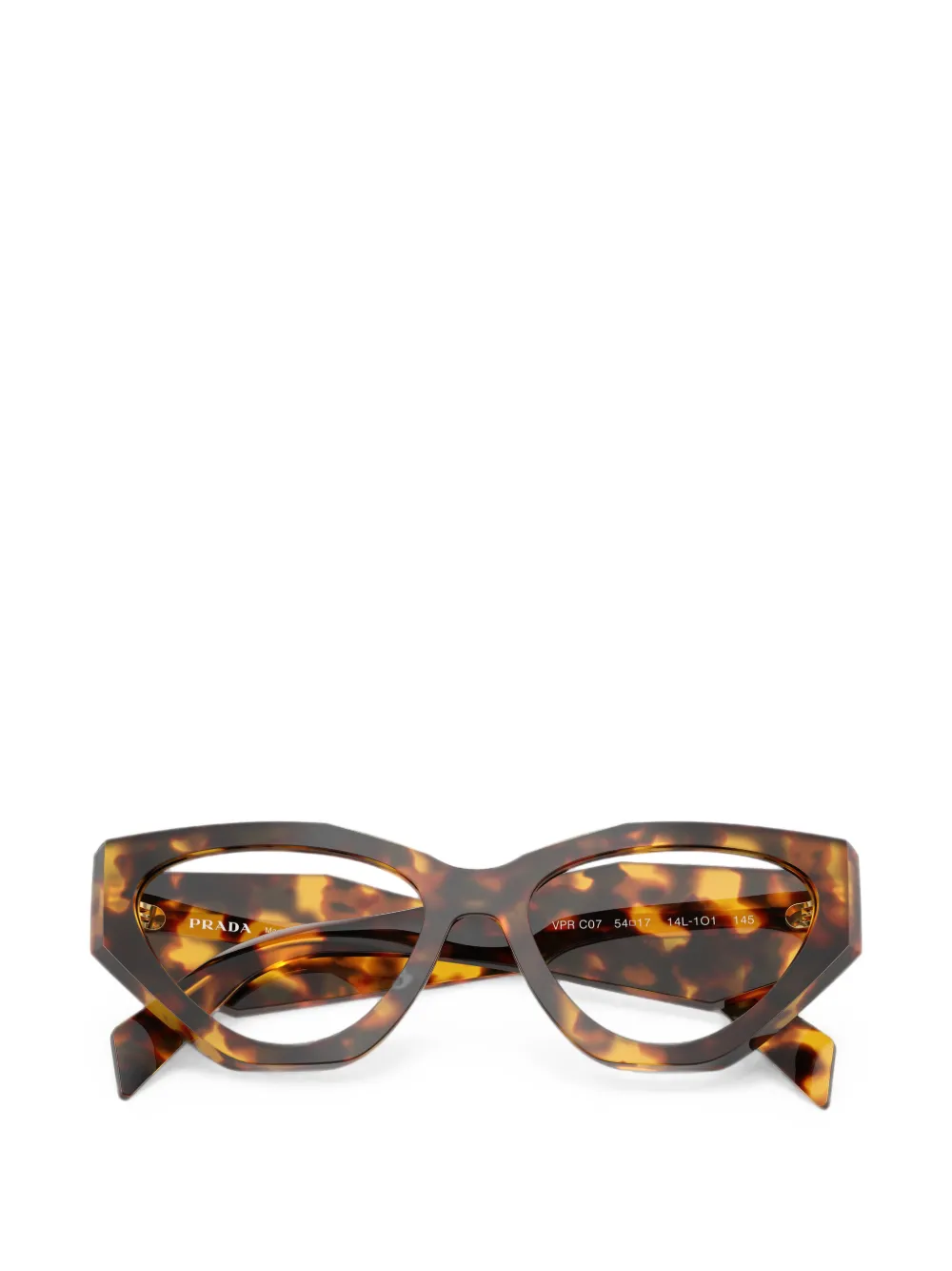 Prada Eyewear geometric-frame glasses Bruin