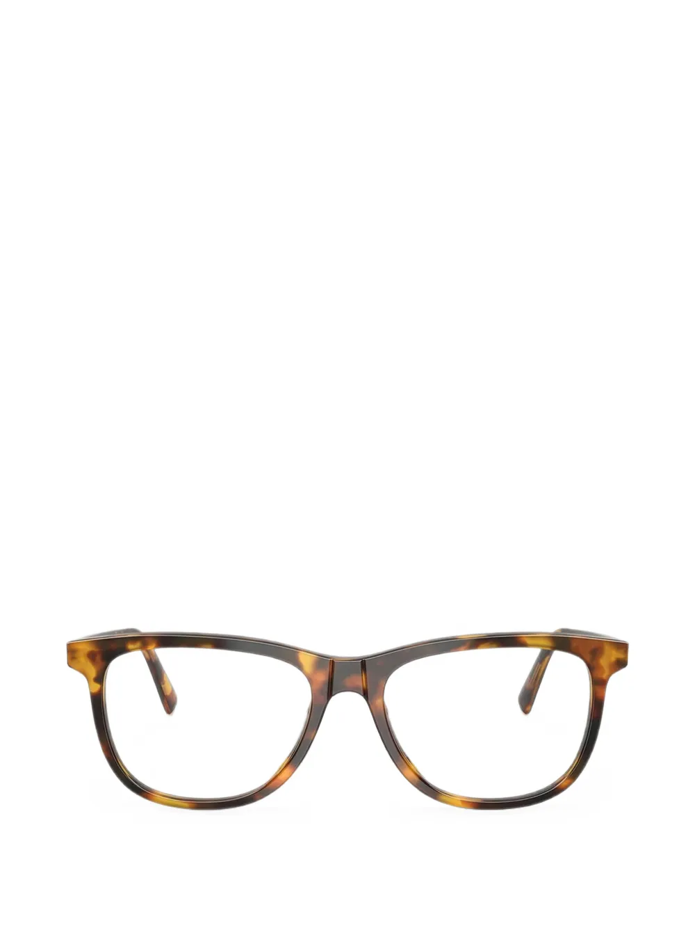 Miu Miu Eyewear tortoiseshell-effect glasses - Marrone