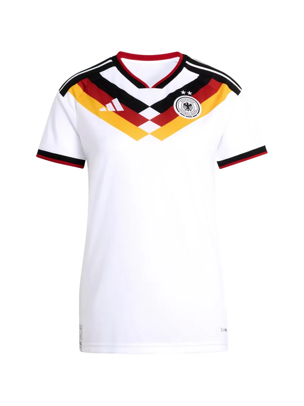 adidas Germany 26 Women's Home logo-print t-shirt Wit