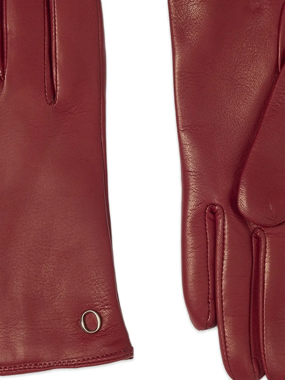 Orciani Leren handschoenen Rood