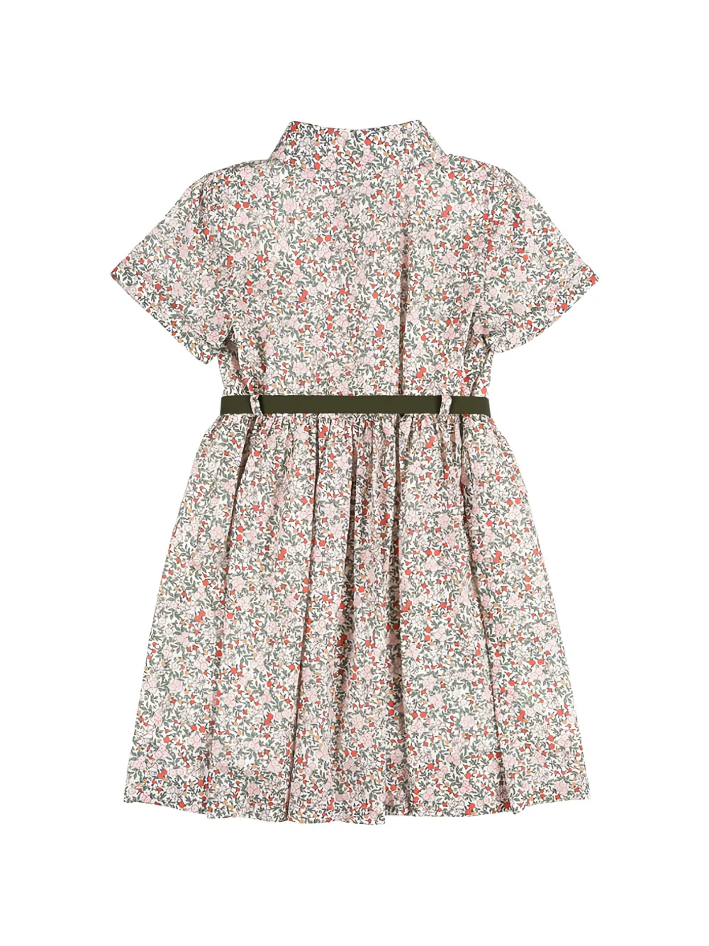 NANAN Blousejurk met bloemenprint Beige