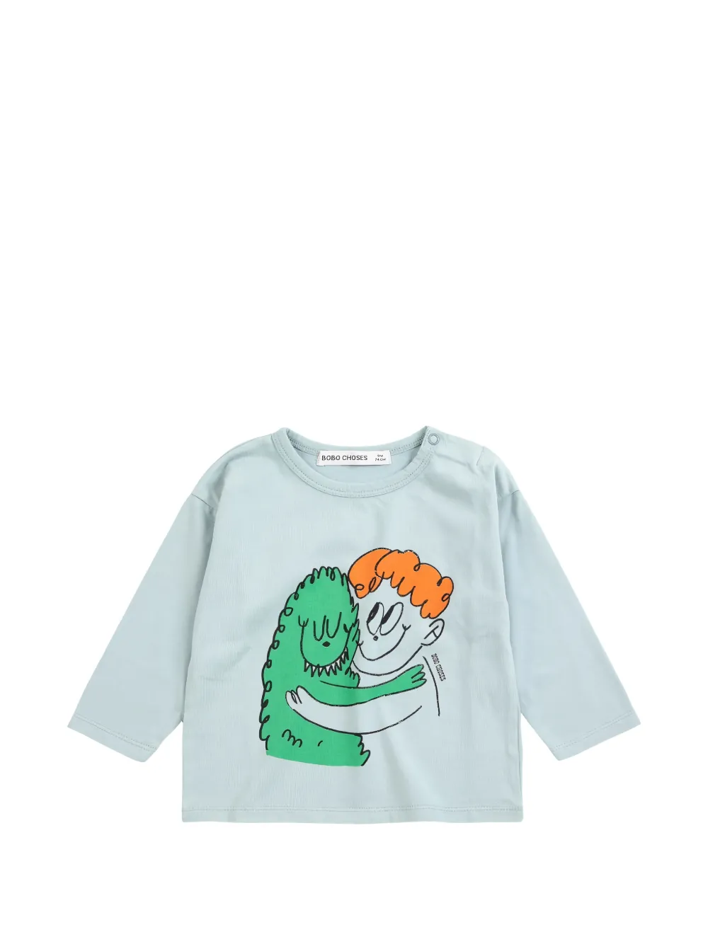 Bobo Choses T-shirt met grafische print Blauw
