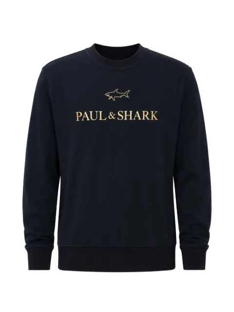 Paul & Shark jersey con logo y cuello redondo