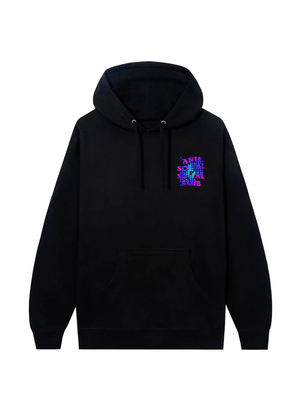Anti Social Social Club Trypophobia graphic-print hoodie - Black