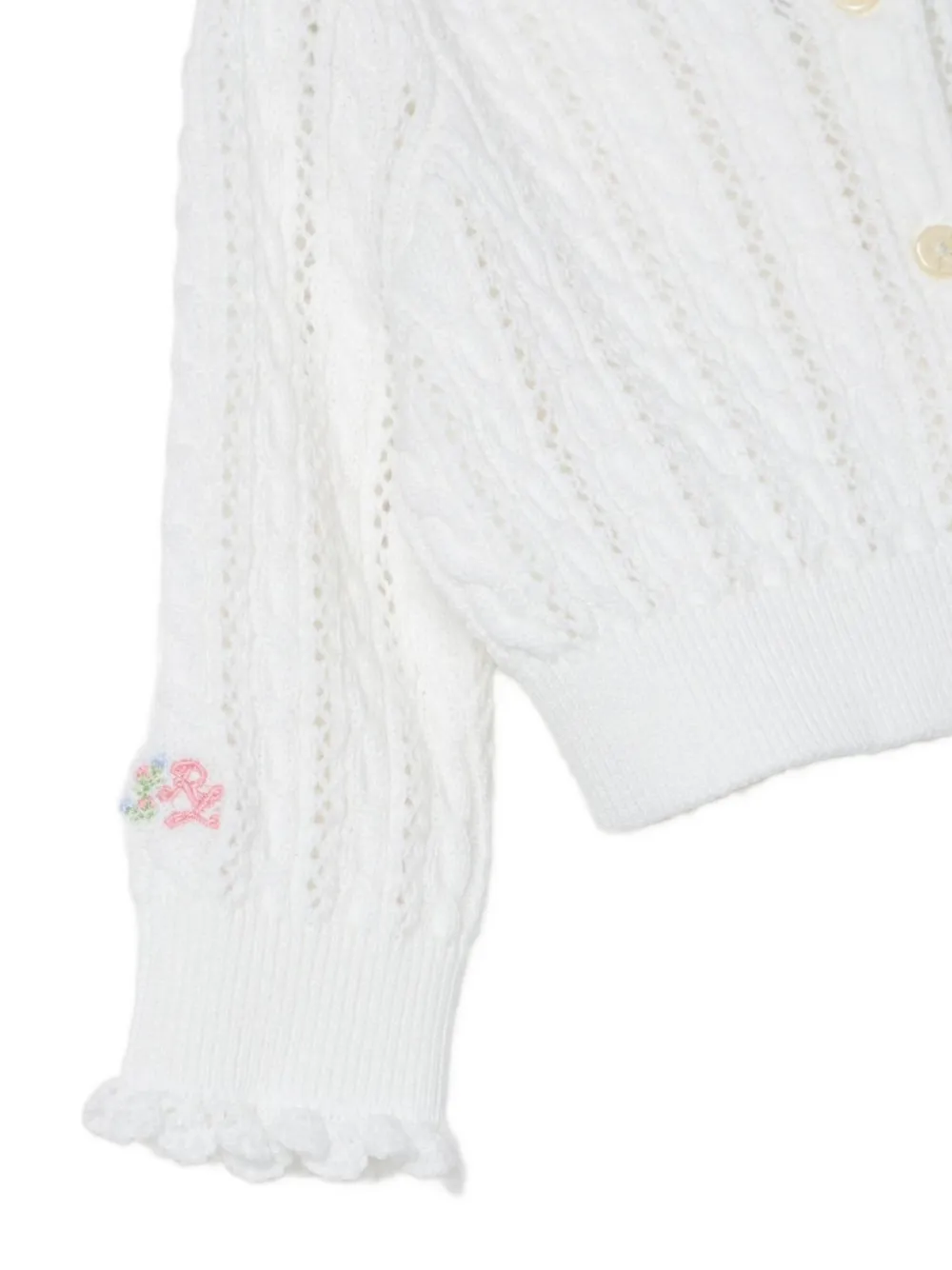 POLO RALPH LAUREN KIDS Vest met knopen Wit