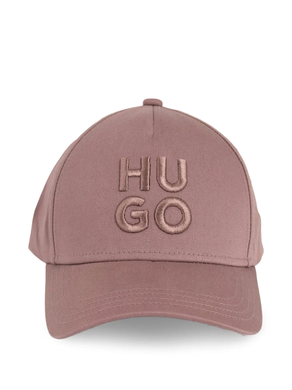 HUGO logo-embroidered baseball cap - Marrone
