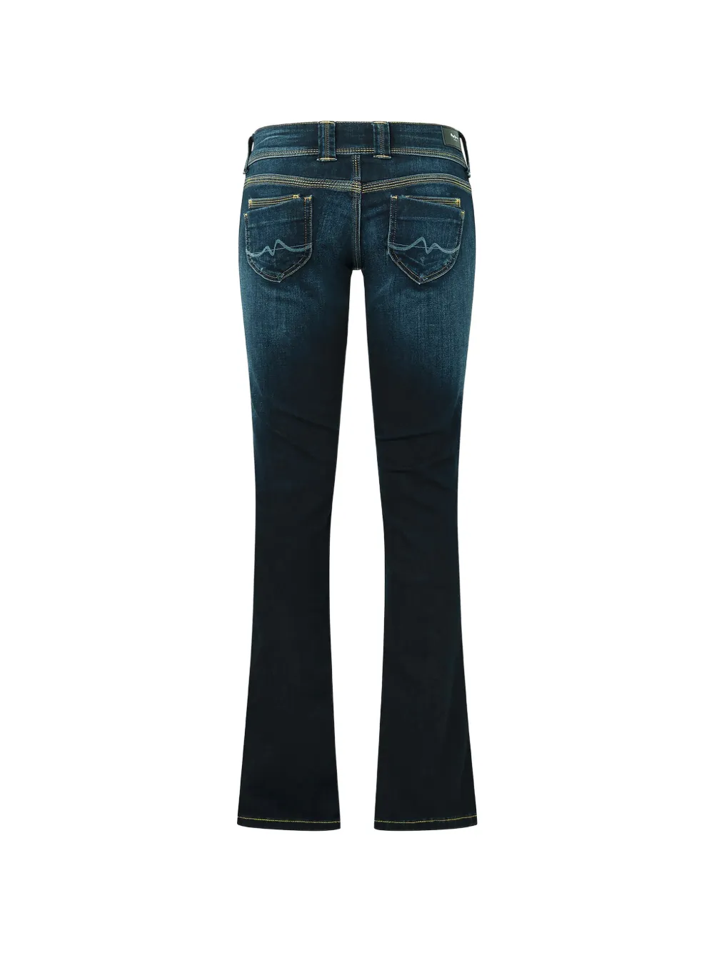 Pepe Jeans Venus low-waist slim-fit jeans Blauw