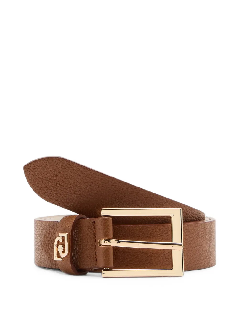 LIU JO Riem met logo-plakkaat Bruin