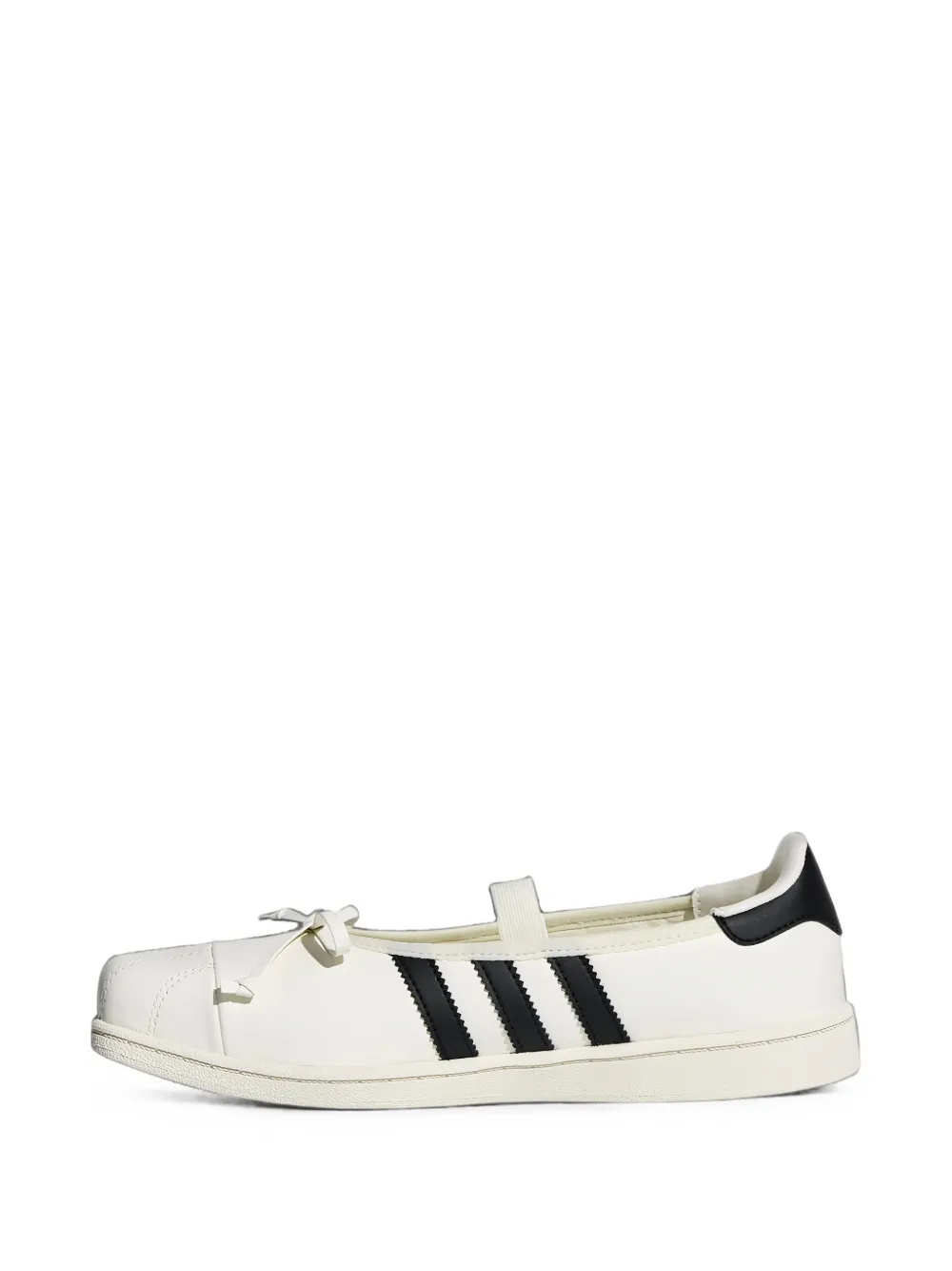 adidas x Jennie Superstar SQ square-toe ballet flats - Bianco