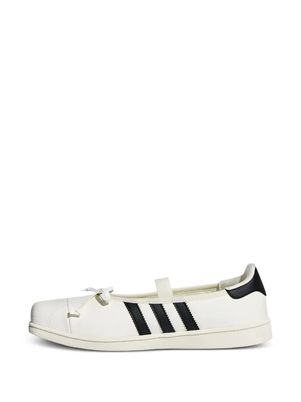 adidas x Jennie Superstar SQ square-toe ballet flats - Bianco