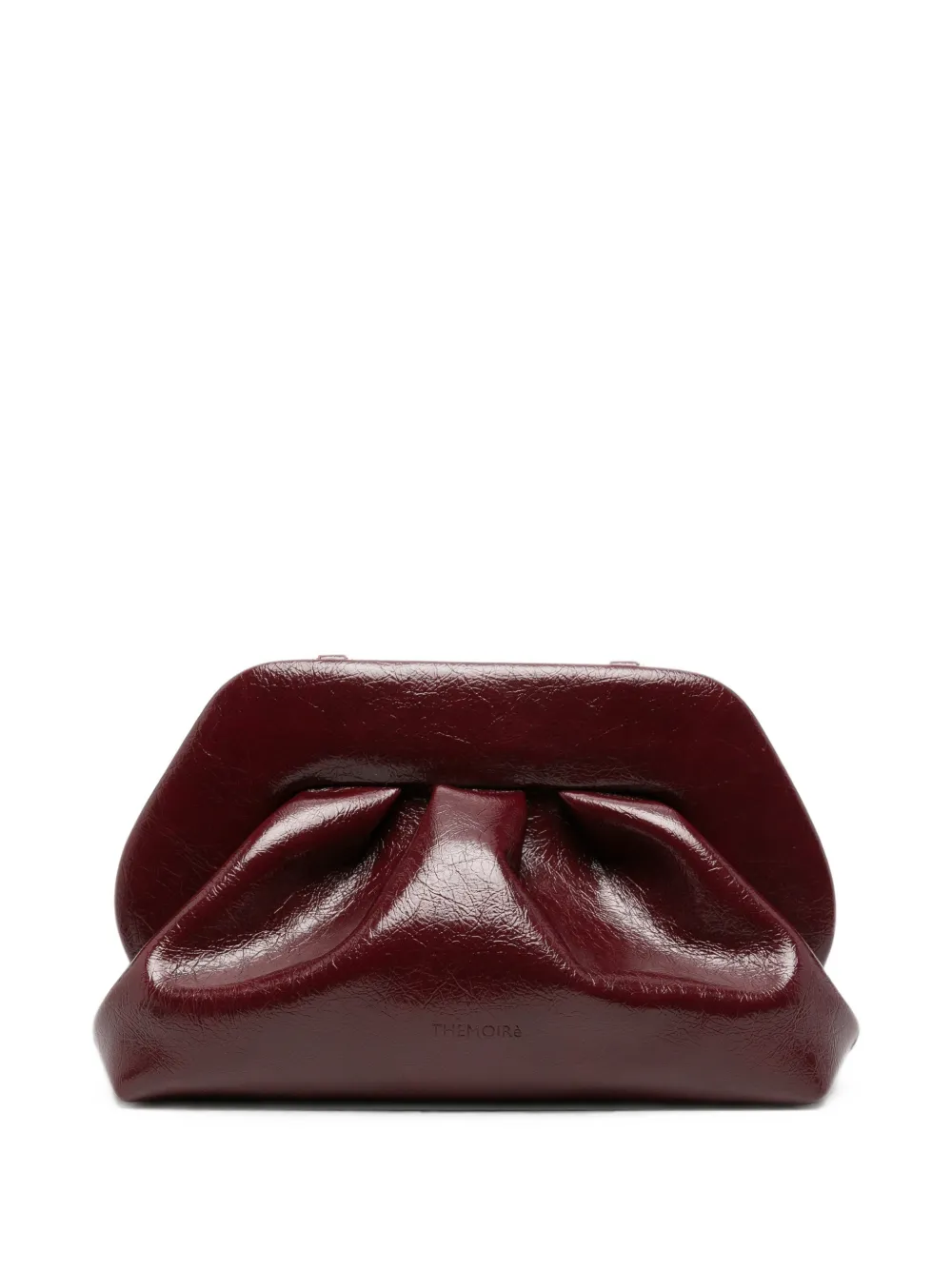 Themoirè Bios ruched shoulder bag - Rosso