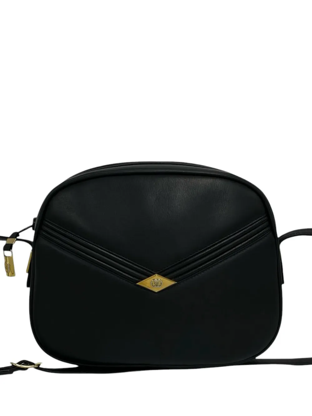 Gucci Pre-Owned 1990-2000 Calfskin crossbody bag - Nero