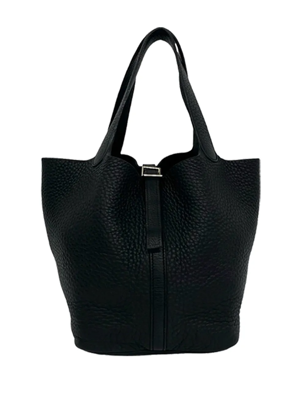 Hermès Pre-Owned 2006 Clemence Picotin Lock 22 handbag - Nero
