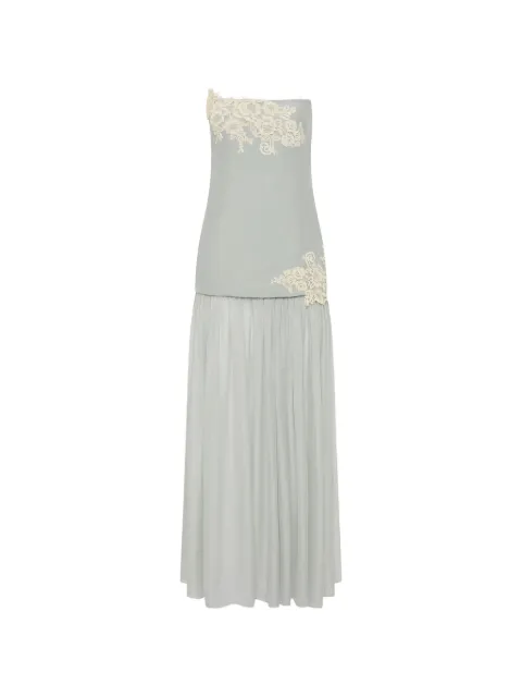 SIR. Noria lace-trim maxi dress