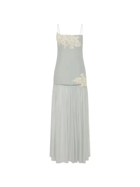 SIR. Noria lace-trim maxi dress
