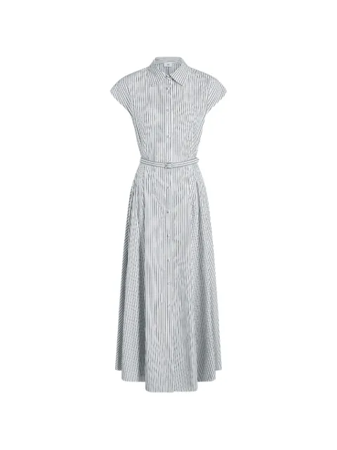 Adam Lippes Palmer striped maxi shirtdress