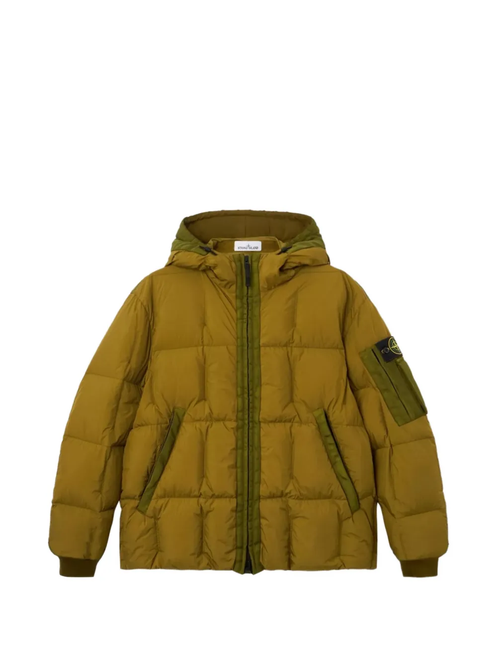 Stone Island down jacket | Green | Image 1