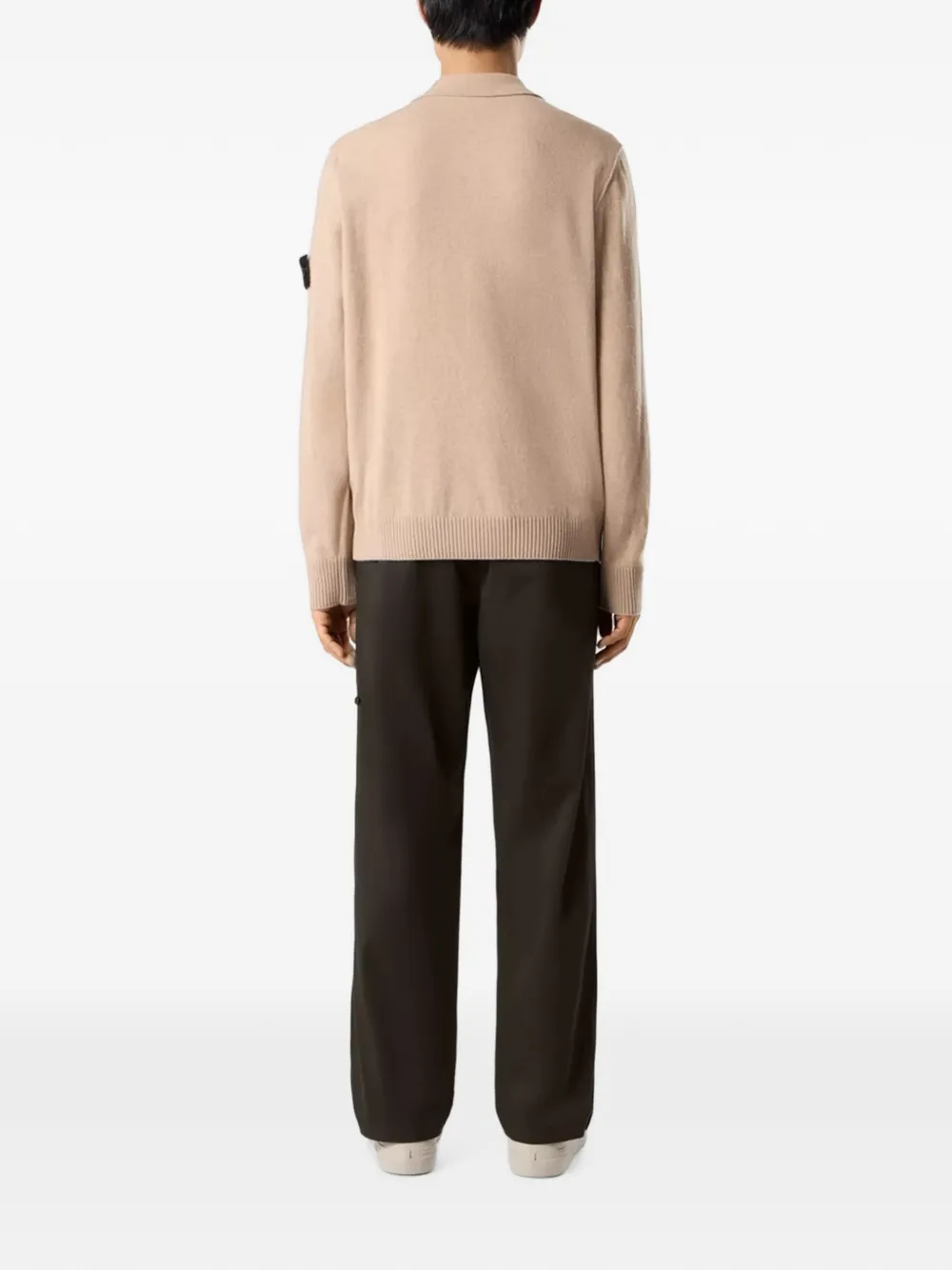Stone Island 5100018 RWS Geelong wollen trui Beige