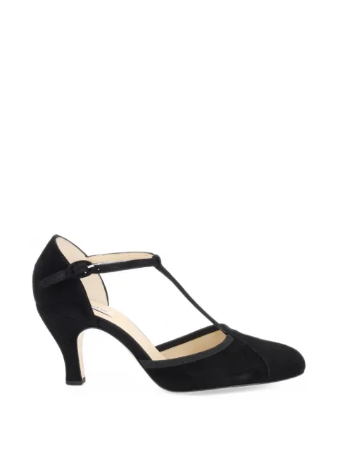 Repetto T-bar suede pumps