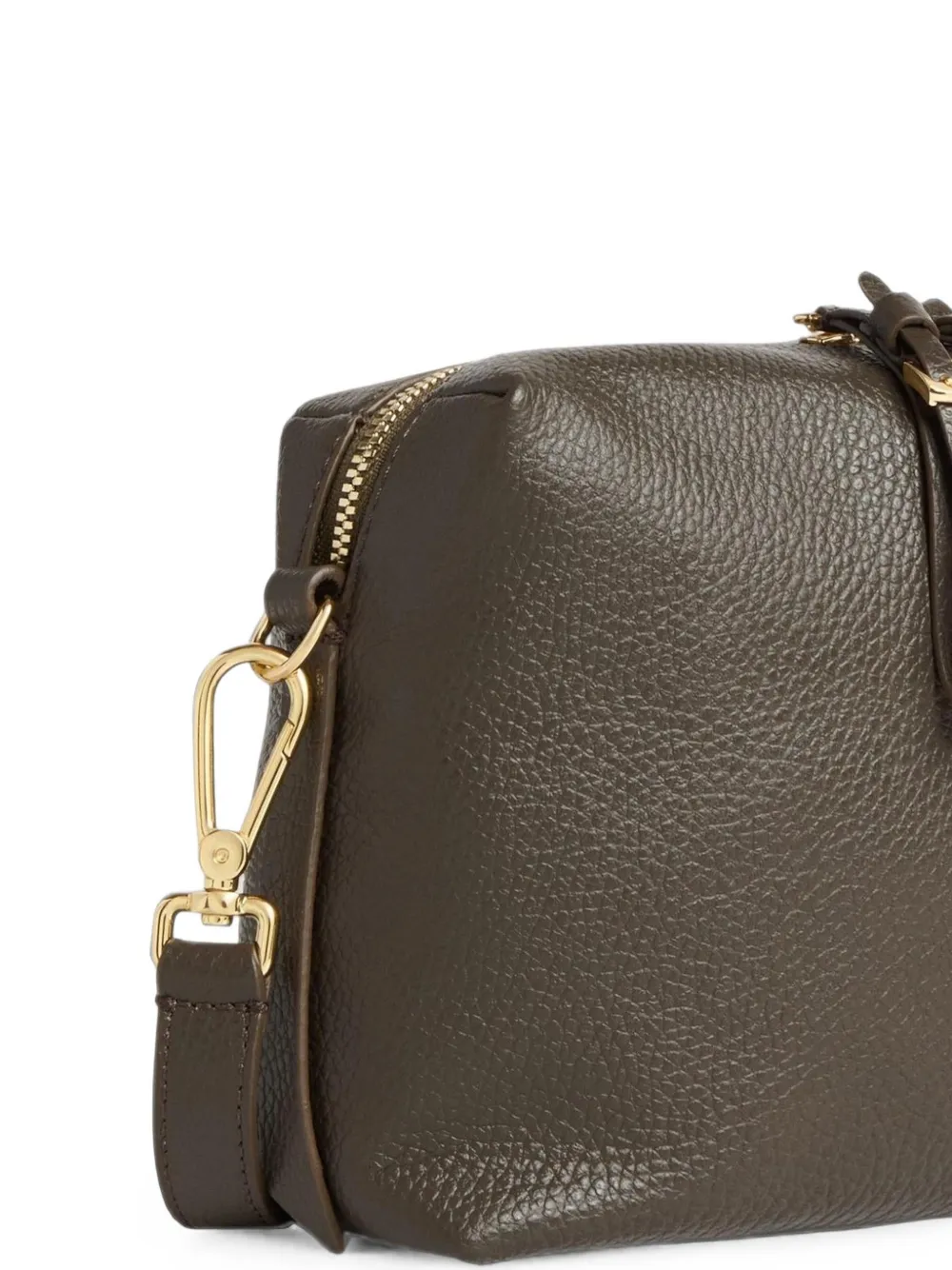 Coccinelle Kleine Nory leren crossbodytas Groen