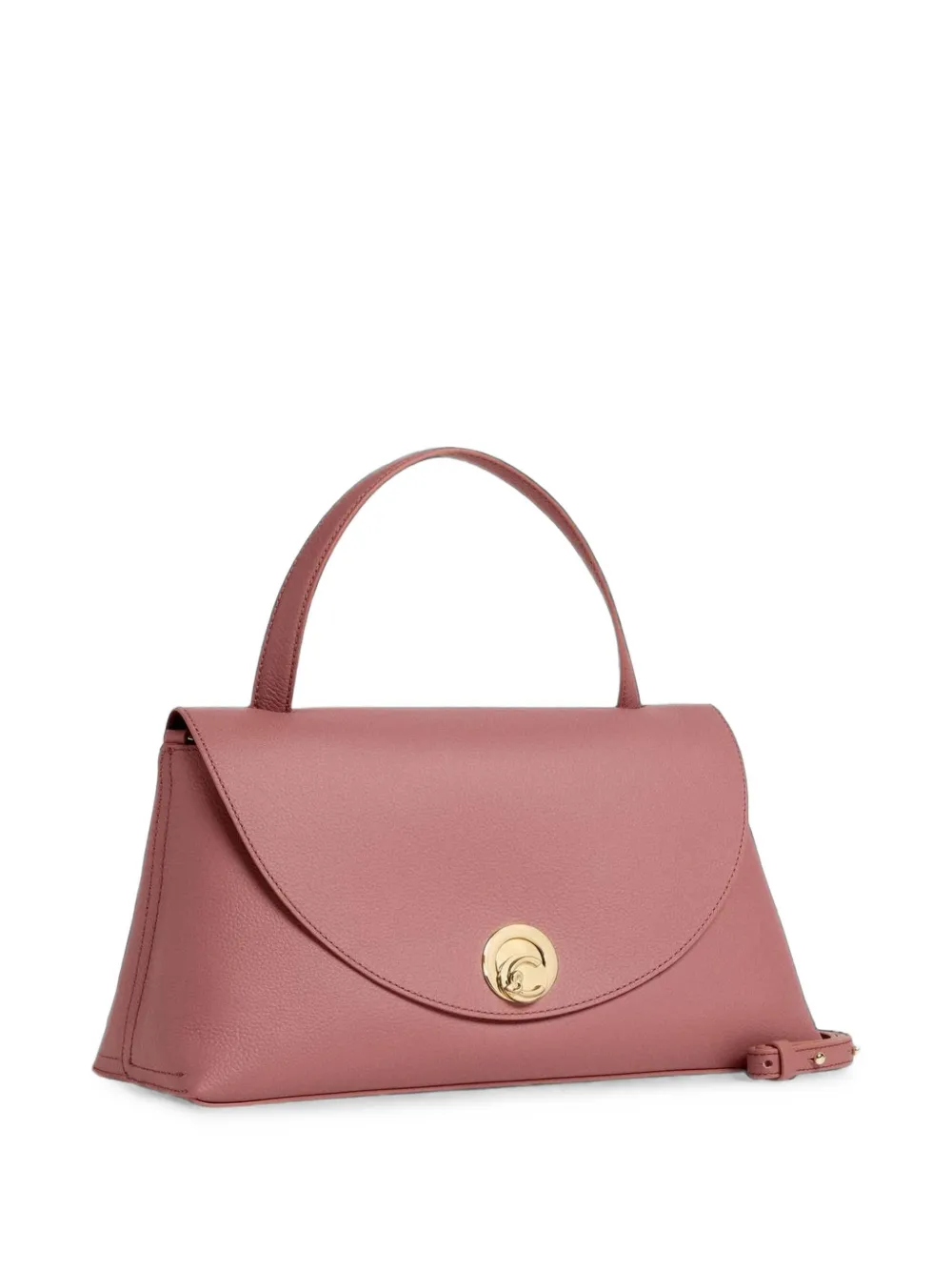 Coccinelle medium Nikla leather tote bag Roze