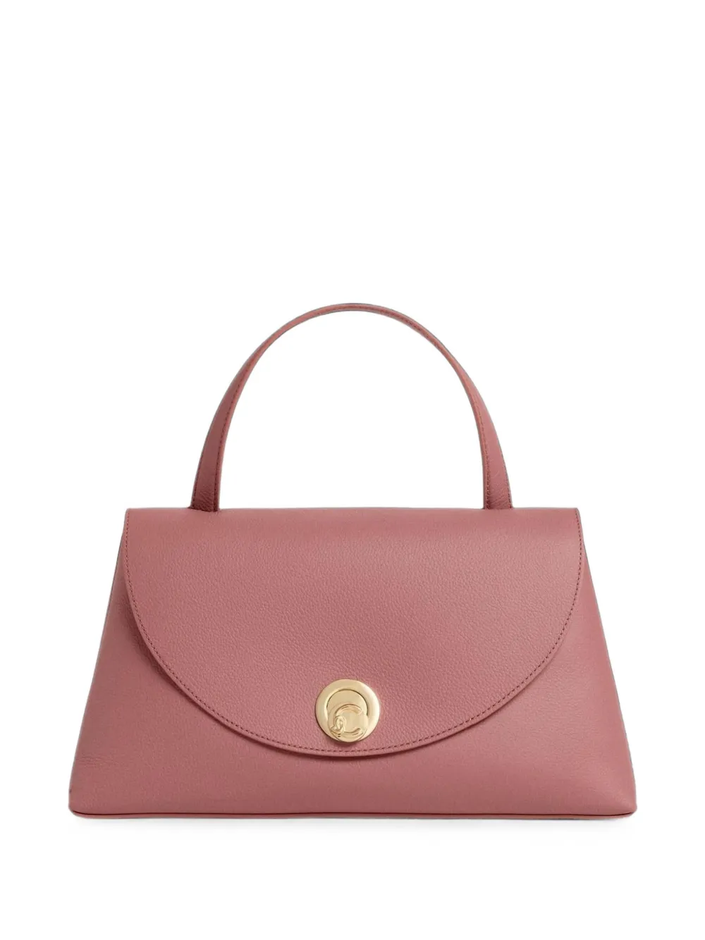 Coccinelle medium Nikla leather tote bag Roze