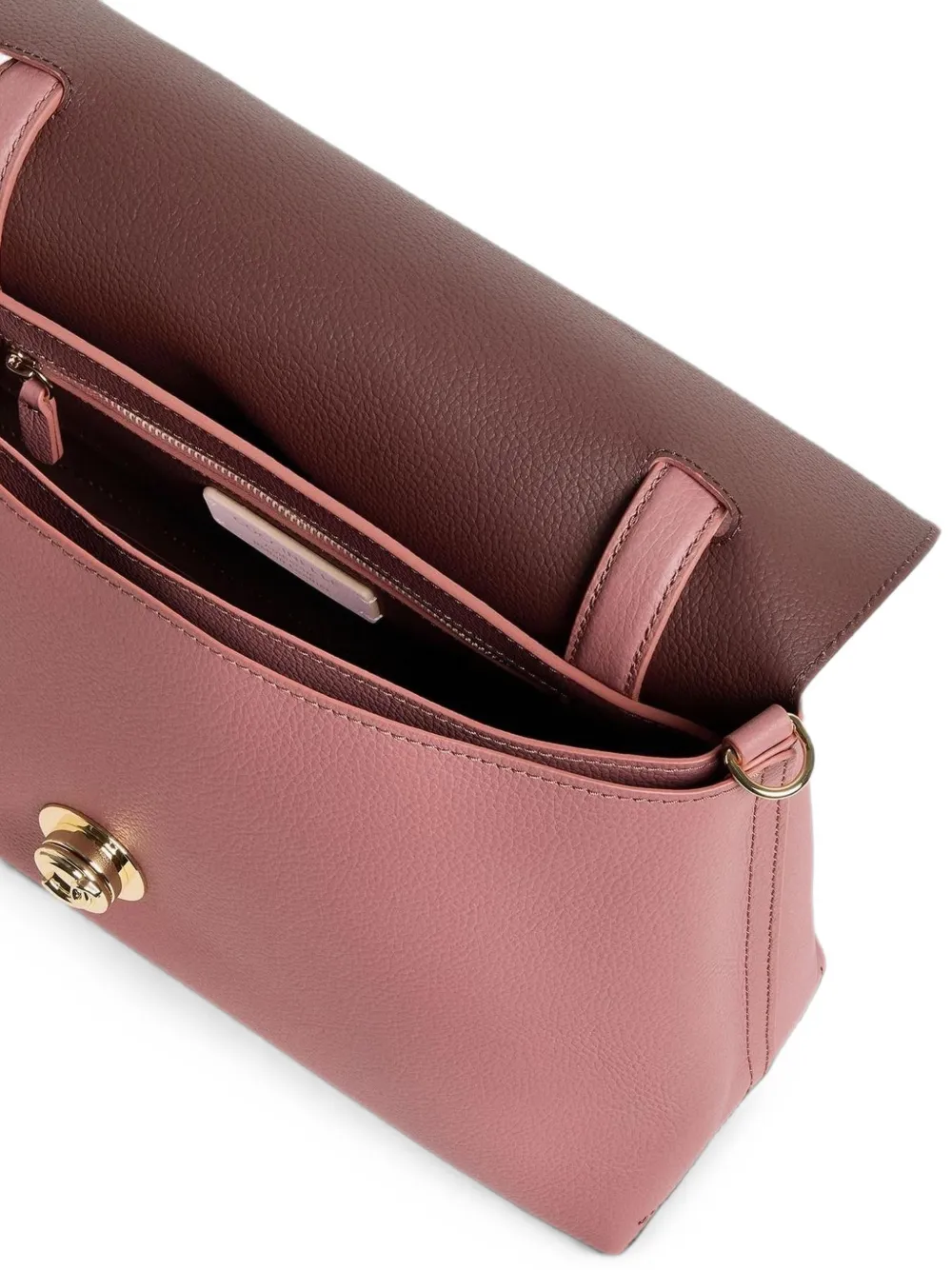 Coccinelle medium Nikla leather tote bag Roze