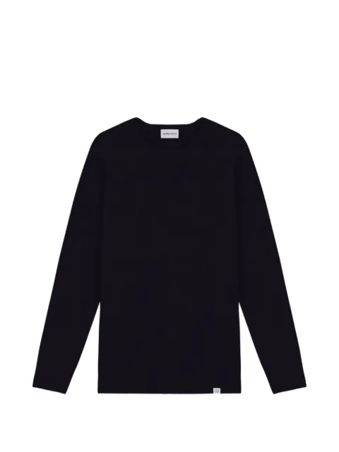 NOWADAYS honeycomb-knit crew-neck sweater