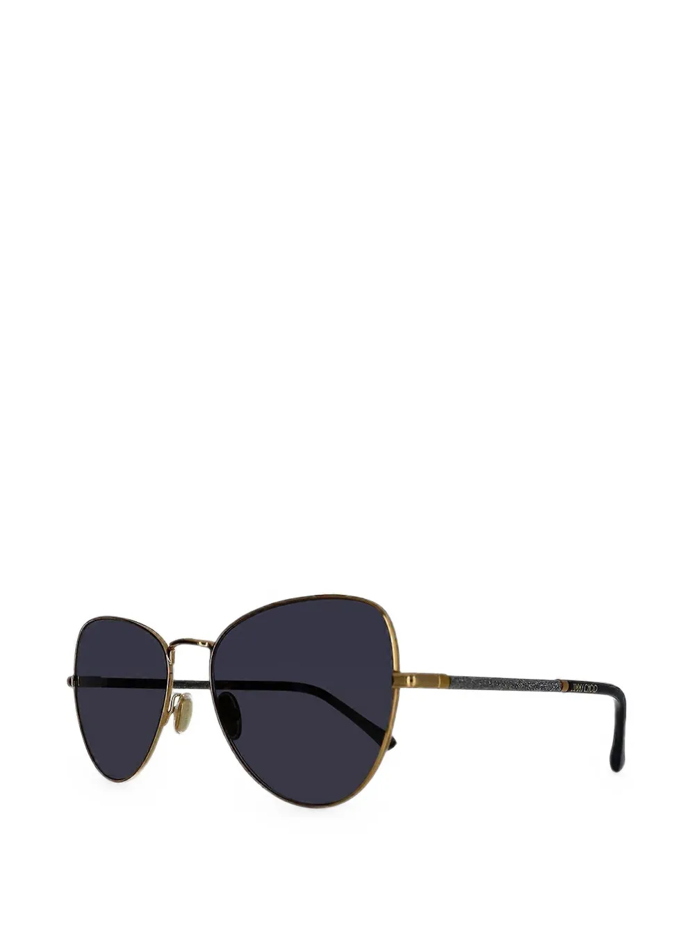 Jimmy Choo Eyewear Carol zonnebril met piloten montuur Goud