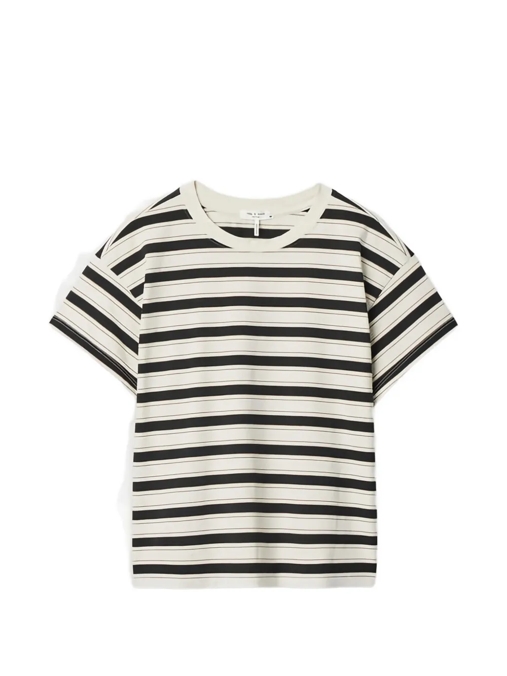 rag & bone striped short-sleeve t-shirt Wit