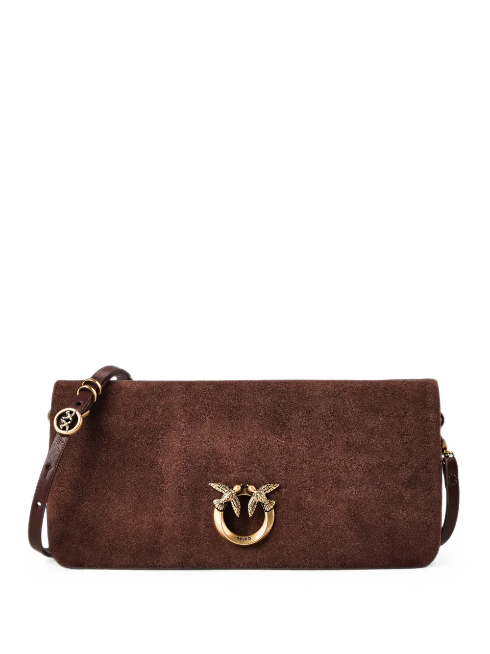 PINKO magnetic-fastening shoulder bag - Marrone